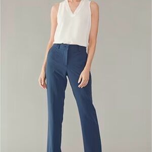 Worthington Blue Straight Leg Pants